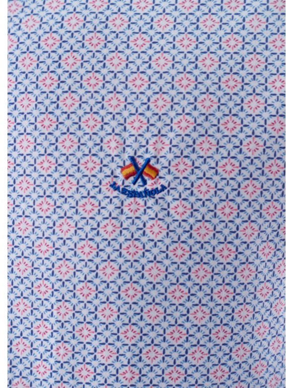 CAMISA JEREZ LA ESPANOLA AZUL