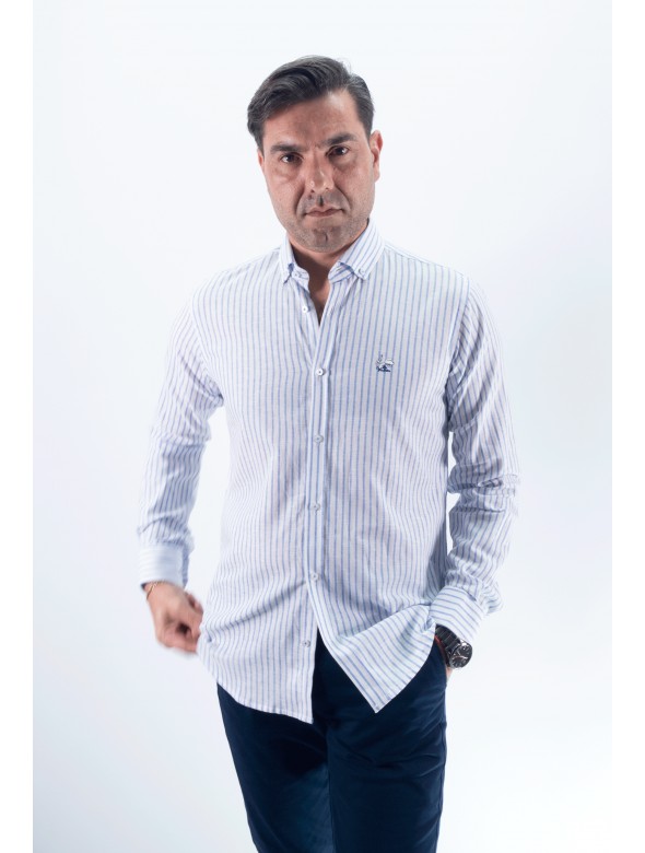 CAMISA RAYA 39 LA VESPITA AZUL