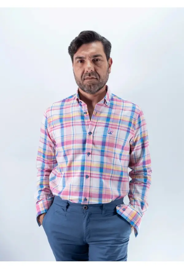 CAMISA CUADRO 63 LA VESPITA ROSA