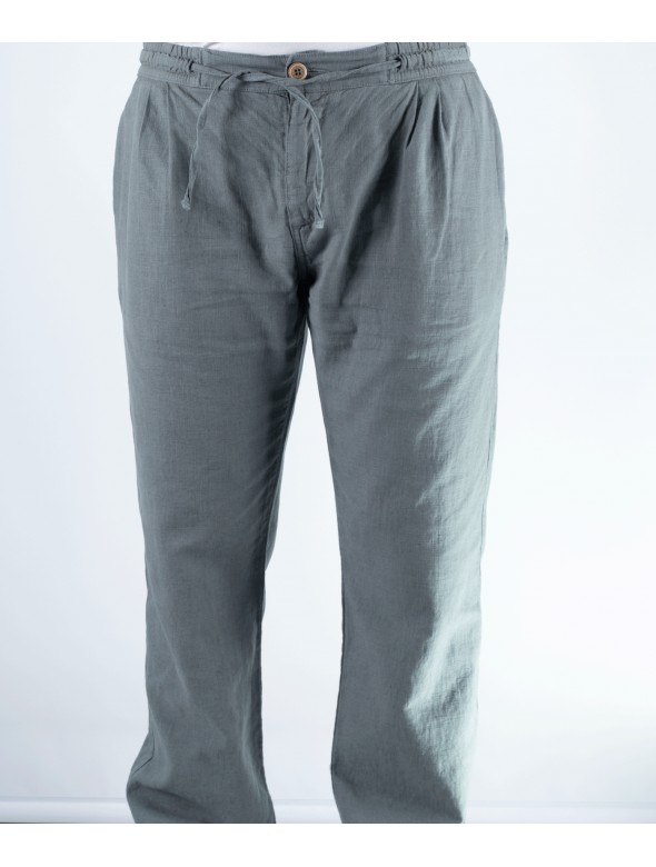 PANTALON LINO LA VESPITA VERDE