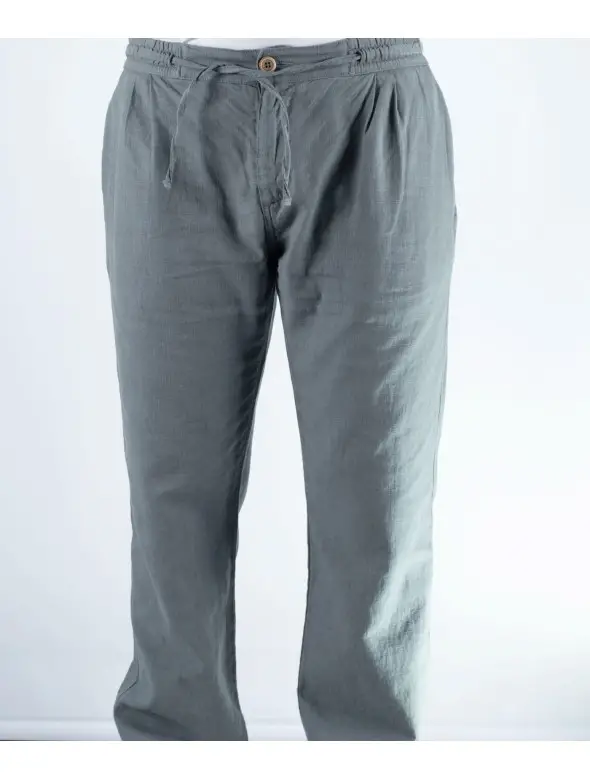 PANTALON LINO LA VESPITA VERDE