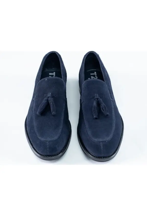 ZAPATO SERRAJE BORLAS  MARINO