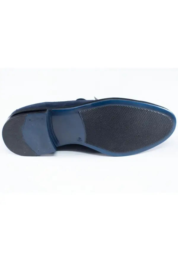 ZAPATO SERRAJE BORLAS  MARINO