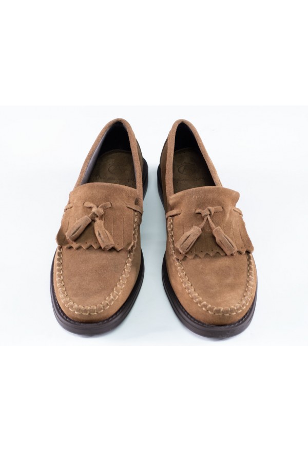 ZAPATO BORLOT ANTE  CAMEL