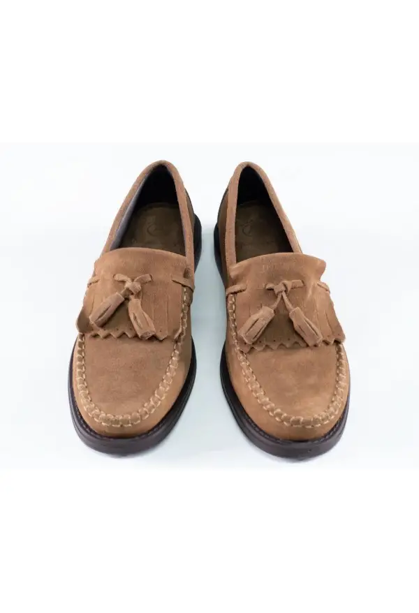 ZAPATO BORLOT ANTE  CAMEL