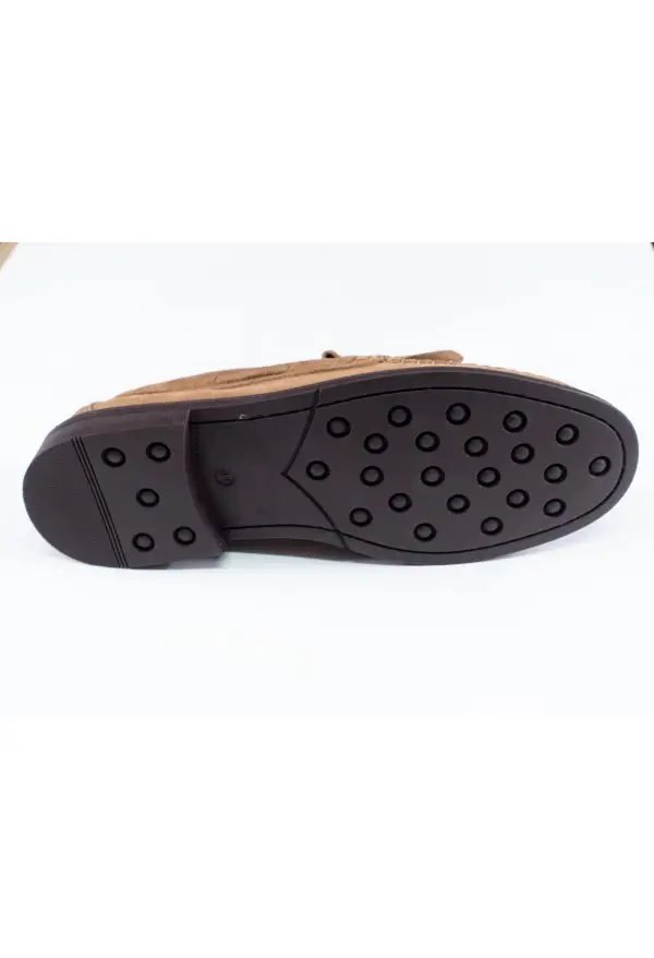 ZAPATO BORLOT ANTE  CAMEL