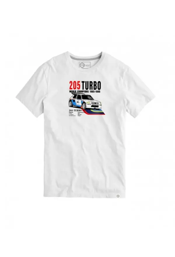 CAMISETA 205  BLANCO