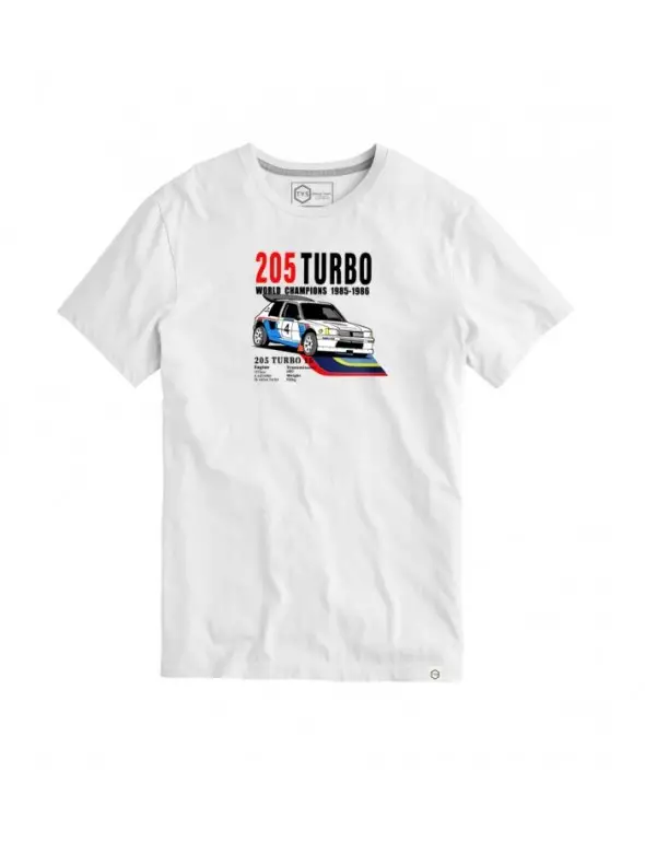 CAMISETA 205  BLANCO