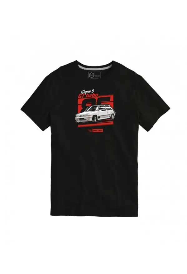 CAMISETA RS  NEGRO