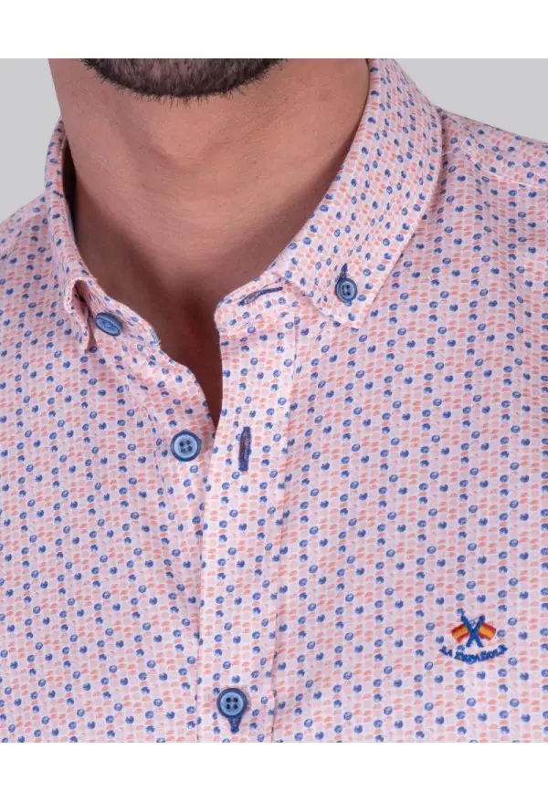 CAMISA SATELITE LA VESPITA BLANCO