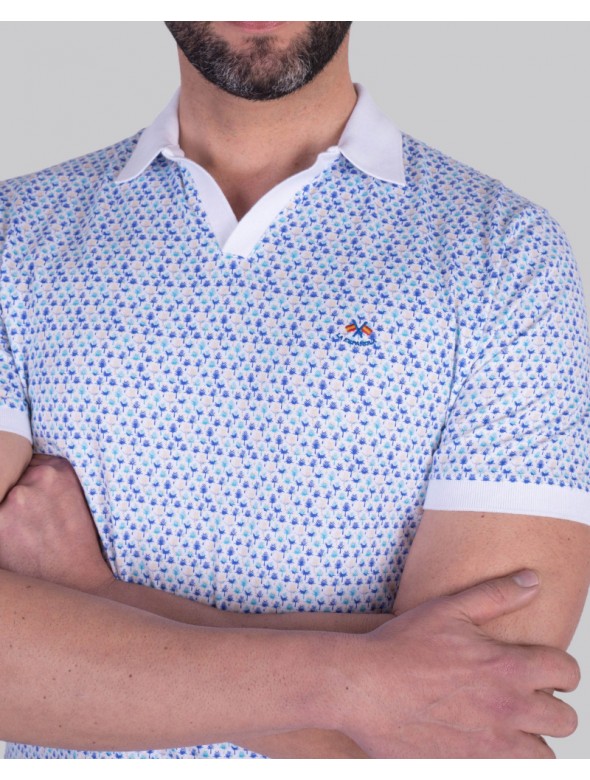 POLO V PALMERA LA VESPITA AZUL