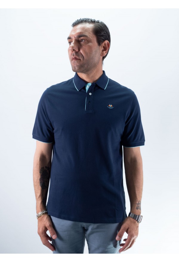 POLO BASIC 25 LA ESPAÑOLA MARINO