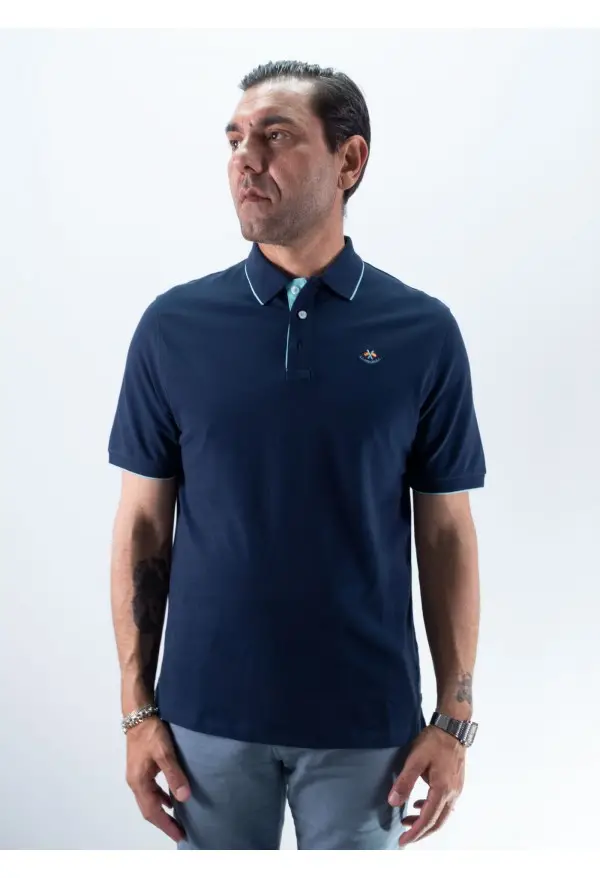POLO BASIC 25 LA ESPAÑOLA MARINO