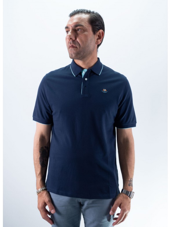POLO BASIC 25 LA ESPAÑOLA MARINO