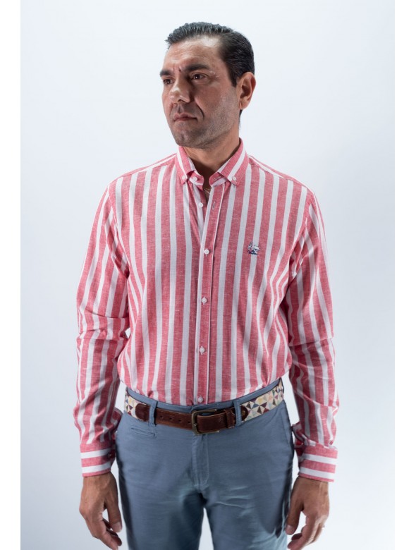 CAMISA RAYA 53 LA VESPITA ROJO