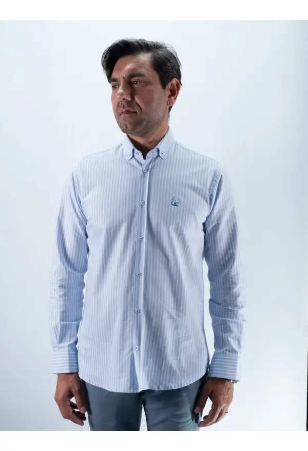 CAMISA RAYA 67 LA VESPITA CELESTE