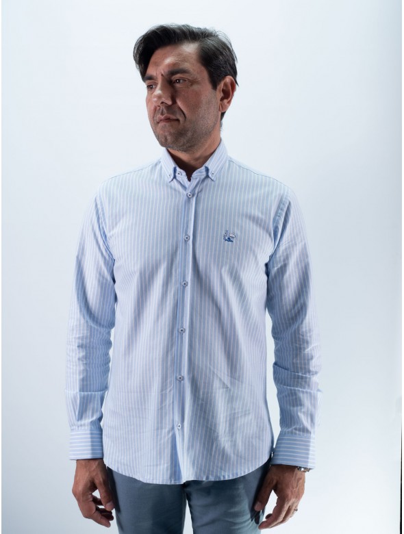 CAMISA RAYA 67 LA VESPITA CELESTE
