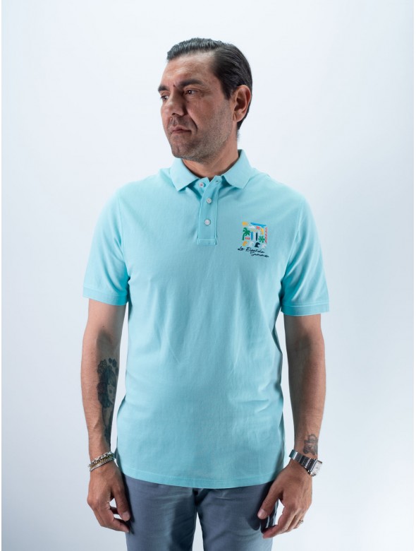 POLO SUMMER LA ESPANOLA TURQUESA
