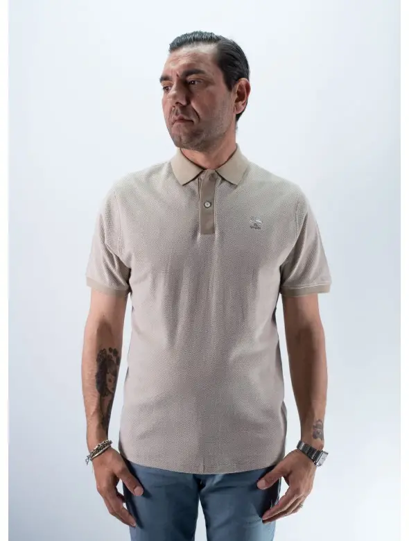 POLO PANEL LA VESPITA CAMEL
