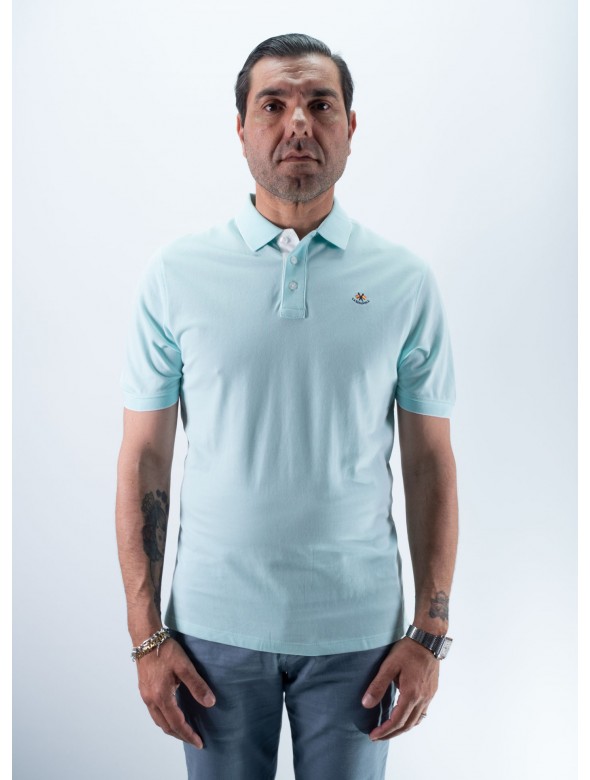 POLO BASIC 25 LA ESPANOLA AGUA MARINA