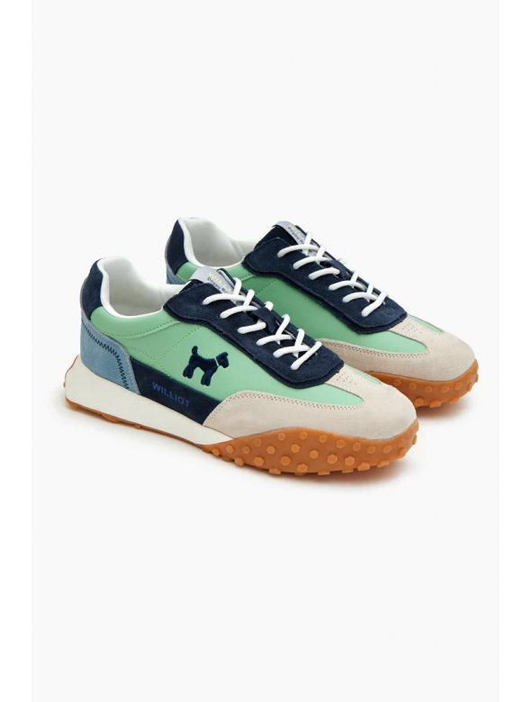SNEAKER FLOW  AGUA MARINA