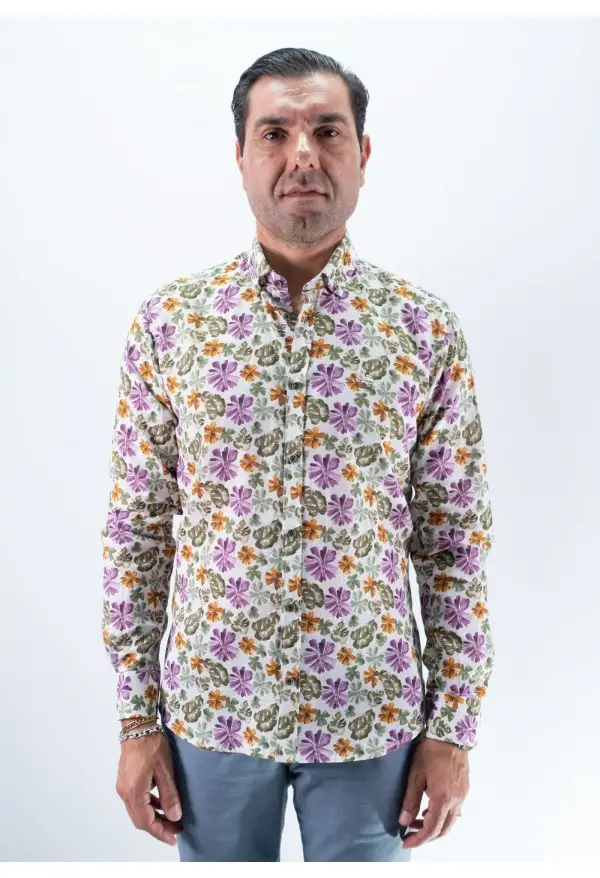 CAMISA SPRING LA VESPITA VIOLETA