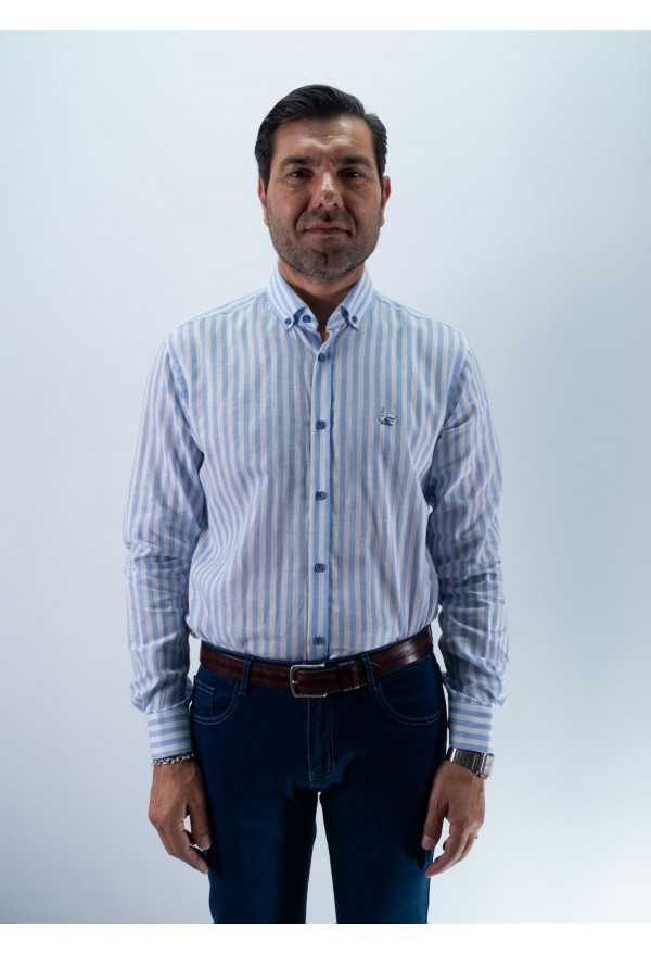 CAMISA RAYA 47 LA VESPITA CELESTE