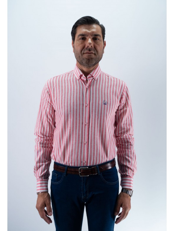 CAMISA RAYA 47 LA VESPITA CORAL