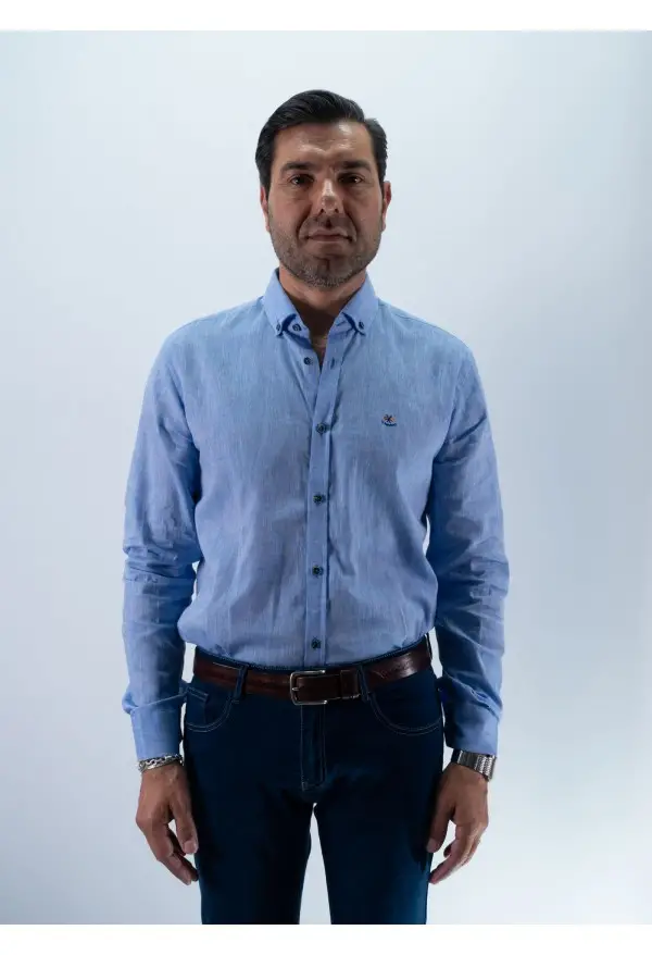 CAMISA ESTAMBUL LA ESPAÑOLA CELESTE