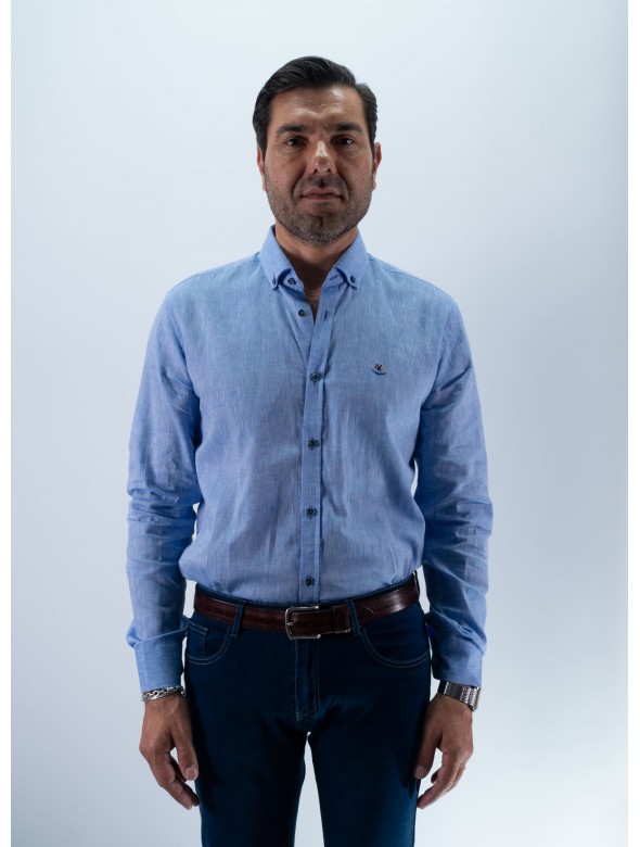 CAMISA ESTAMBUL LA ESPAÑOLA CELESTE