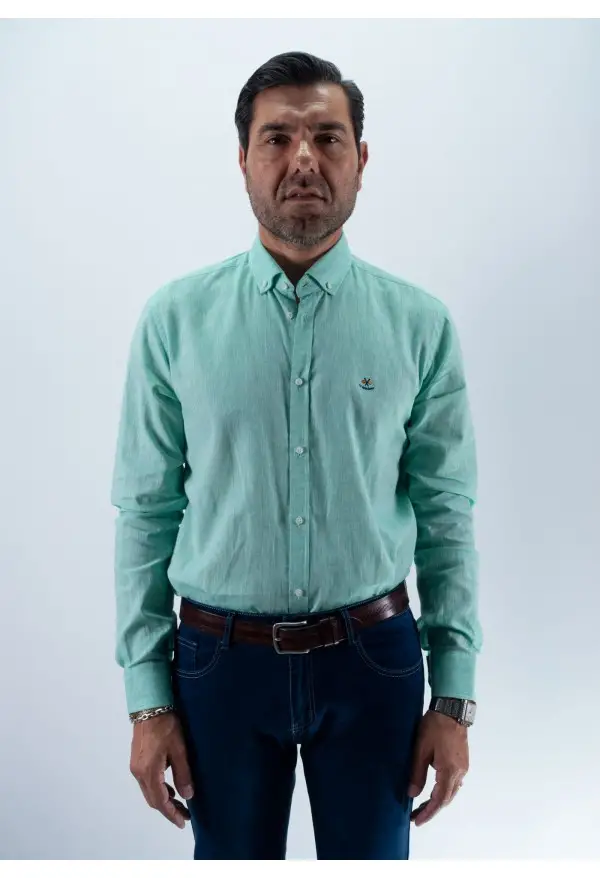 CAMISA ESTAMBUL LA ESPANOLA AGUA MARINA