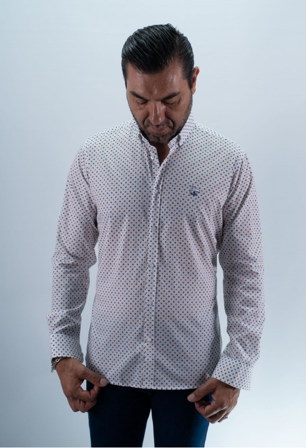 CAMISA ORUS LA VESPITA BLANCO