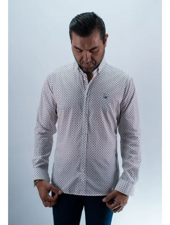 CAMISA ORUS LA VESPITA BLANCO
