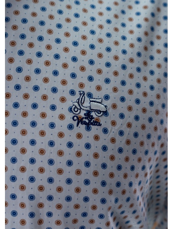 CAMISA ORUS LA VESPITA BLANCO
