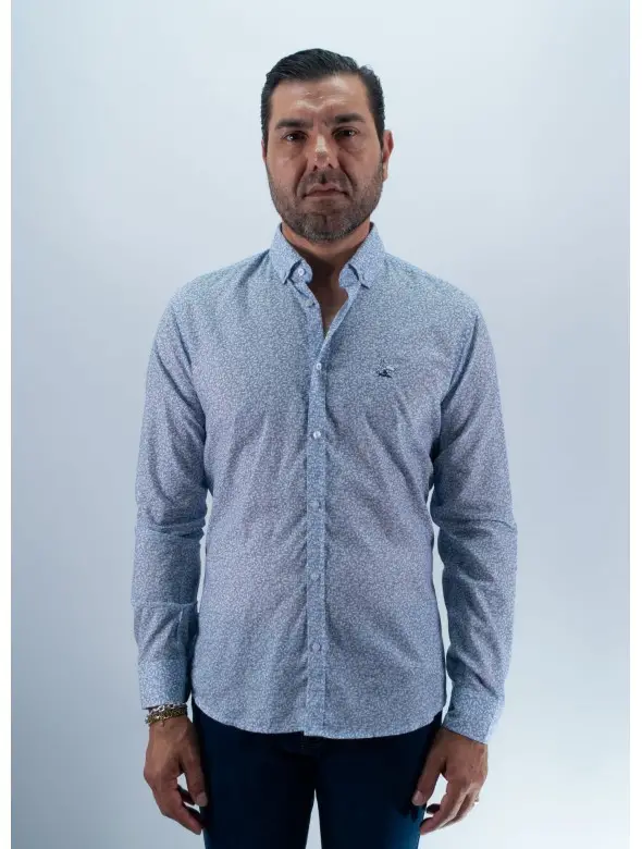 CAMISA GAP LA VESPITA CELESTE