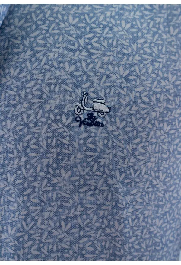 CAMISA GAP LA VESPITA CELESTE