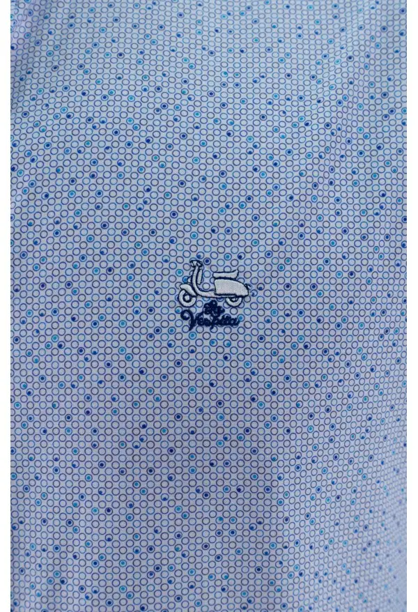 CAMISA CIRCULO 25 LA VESPITA BLANCO