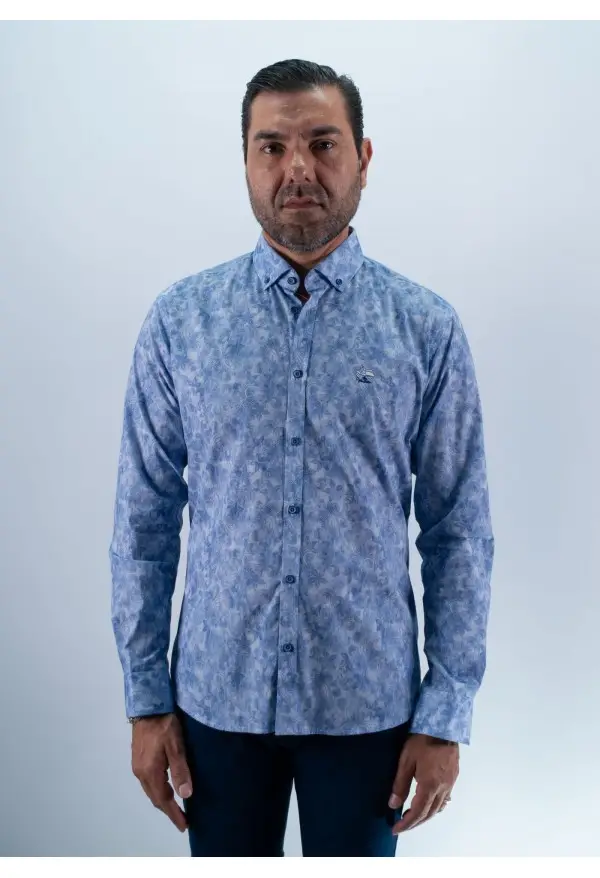 CAMISA ROX LA VESPITA CELESTE