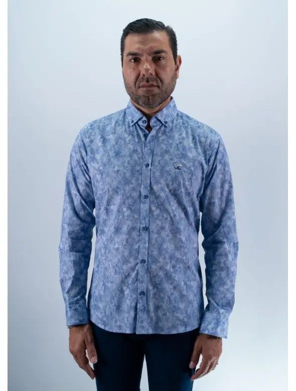 CAMISA ROX LA VESPITA CELESTE