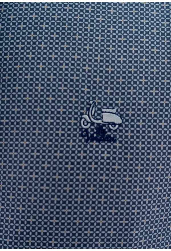 CAMISA CUADRADO LA VESPITA MARINO