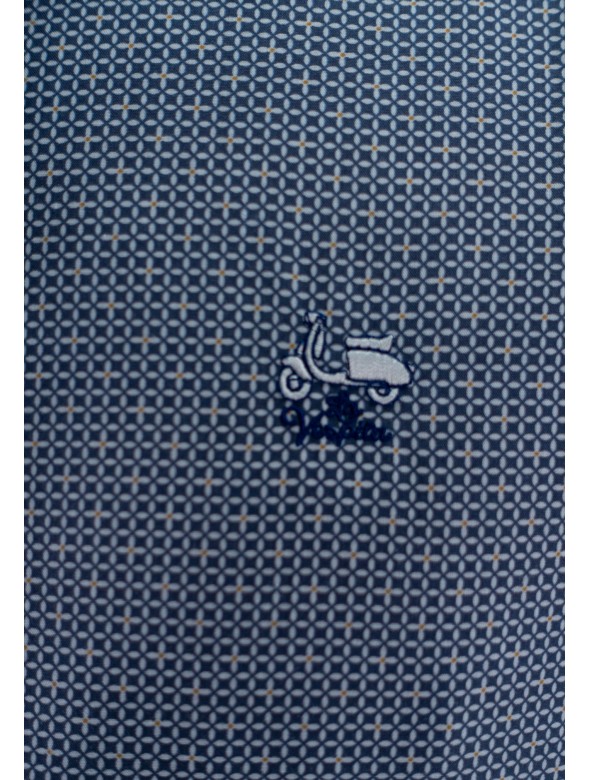 CAMISA CUADRADO LA VESPITA MARINO