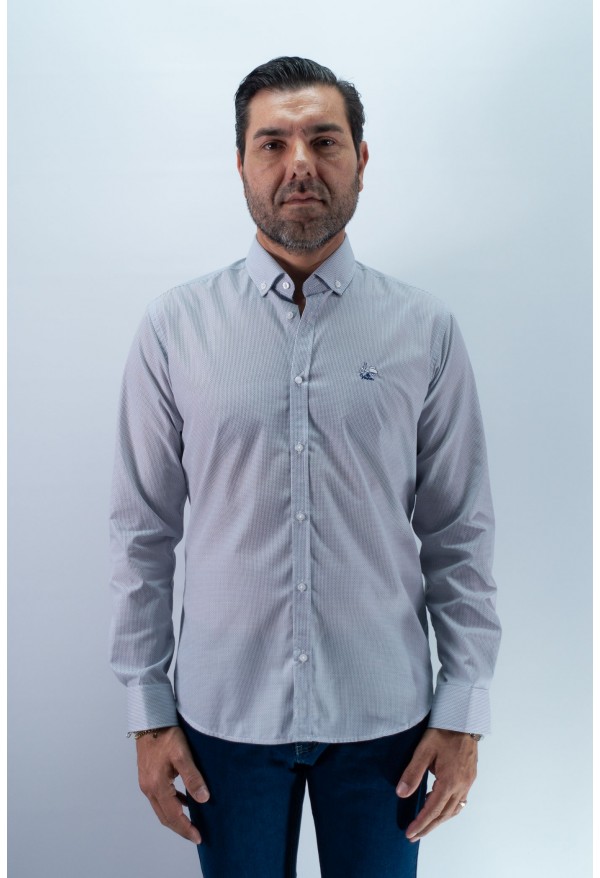 CAMISA MANZANILLA LA VESPITA MARRON