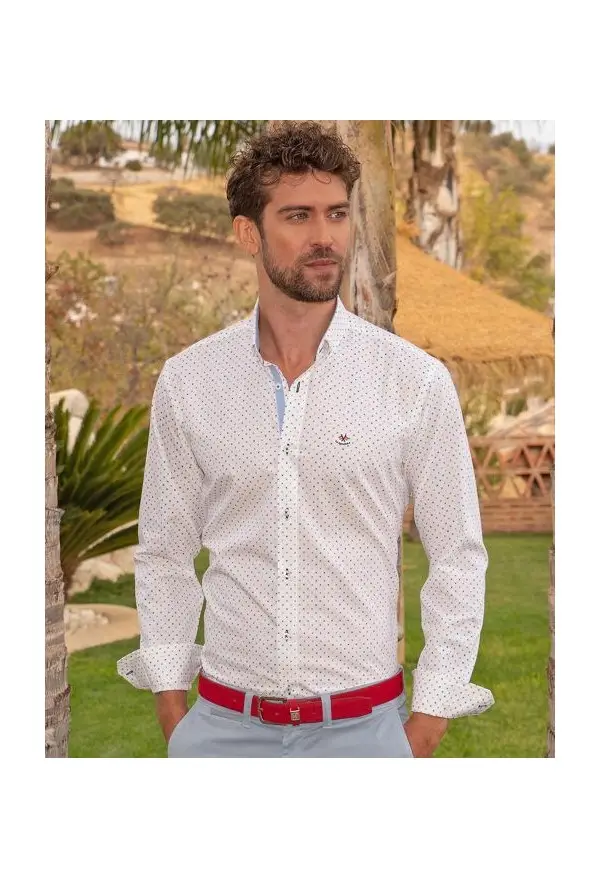 CAMISA ASTRO LA ESPAÑOLA  BLANCO