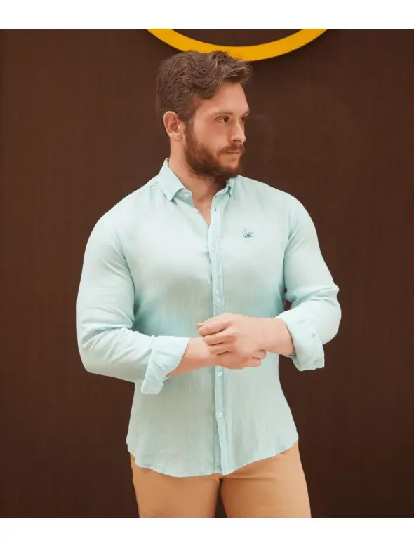 CAMISA BASICA LINO LA...