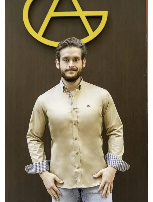 CAMISA BASICA LA ESPANOLA BEIG
