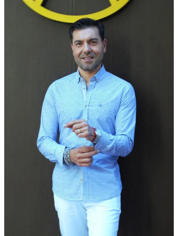 CAMISA EROS LA VESPITA AZUL