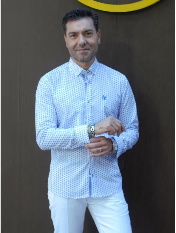 CAMISA NEPOX LA VESPITA BLANCO