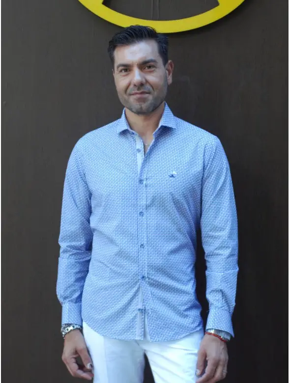 CAMISA SEVILLA LA VESPITA AZUL