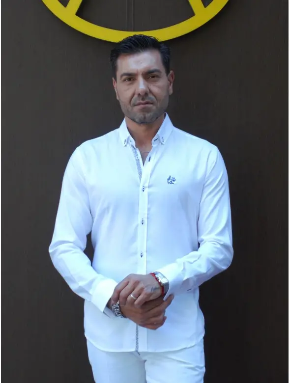 CAMISA FIL LA VESPITA  BLANCO