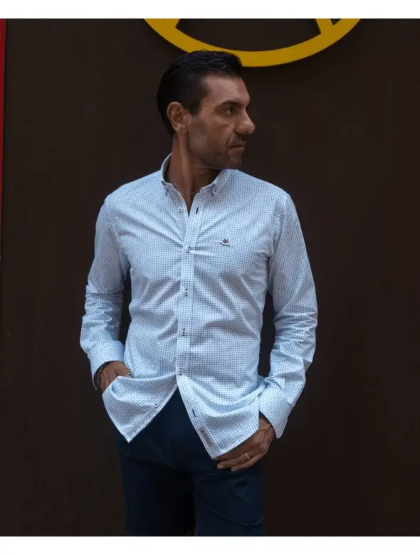 CAMISA RUS LA ESPAÑOLA BLANCO